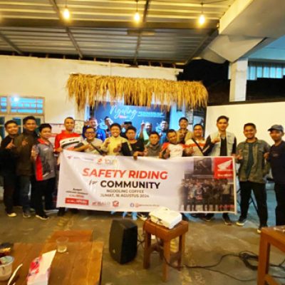 Fokus pada Keselamatan Berkendara, Komunitas HAI Lombok Gelar Safety Riding