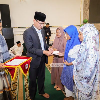 Peringatan HUT ke-31 Kota Mataram: Doa Bersama, Santunan Anak Yatim Piatu, dan Syukuran Renovasi Aula Pendopo