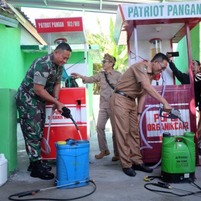 Kodim 1615/Lombok Timur Perkuat Ketahanan Pangan dengan Luncurkan Stasiun Pupuk Organik Cair dan Demplot Jagung di Lombok Timur