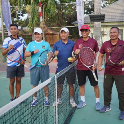 Kickoff Turnamen Tenis Danrem 162/Wira Bhakti Cup: Melahirkan Bibit Atlet Baru NTB