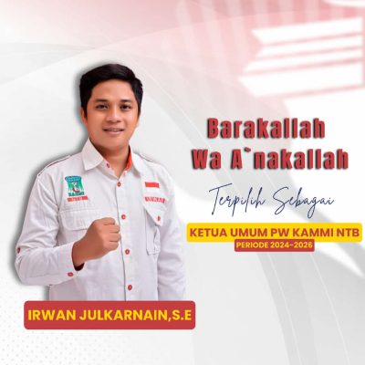 Terpilih Jadi Ketua Umum PW KAMMI NTB, Irwan Ajak Kader KAMMI NTB Komitmen Rawat Kesatuan