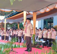 Upacara Peringatan Hari Pramuka ke-63 Tahun 2024