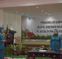 Pj Ketua TP-PKK NTB, Resmi Lantik Pj Ketua TP-PKK Kota Bima