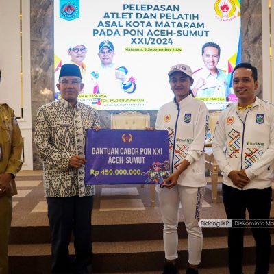 126 Kontingen Kota Mataram Mantapkan tekad menuju PON XXI Aceh-Sumut Tahun 2024