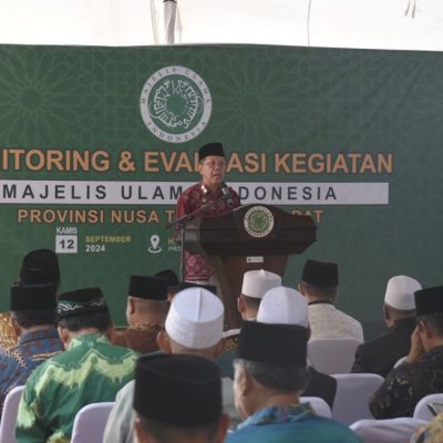 Wakili Pj Gubernur NTB, Kepala Kesbangpol NTB Hadiri Pembukaan Monitring dan evaluasi (MONEV) Majelis Ulama Indonesia