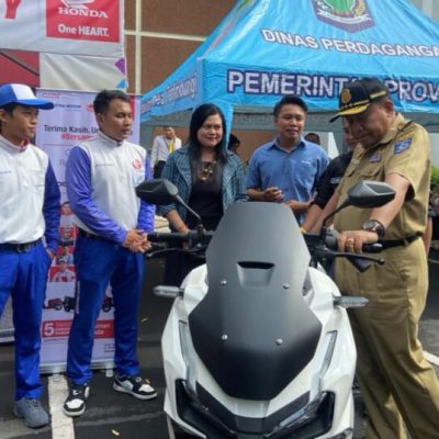 Honda ADV 160 Jadi Pusat Perhatian di Kantor Gubernur NTB