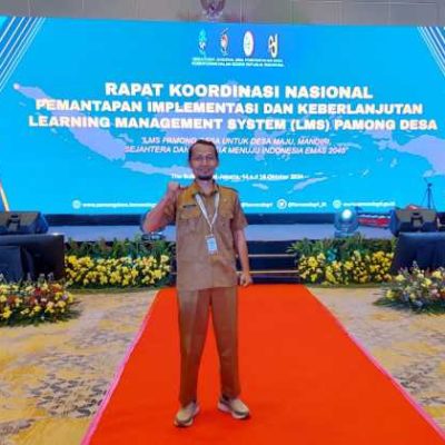 Hadiri Rakornas Pemantapan Implementasi dan Keberlanjutan LMS Pamong Desa, Plh Kadis Kominfotik NTB : Infrastruktur Jaringan Internet Harus Tersedia