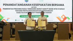 MoU KKPD Antara Bank NTB Syariah dan Pemprov NTB, PJ Gubernur: Sistem Pengelolaan Keuangan Daerah yang Transparan