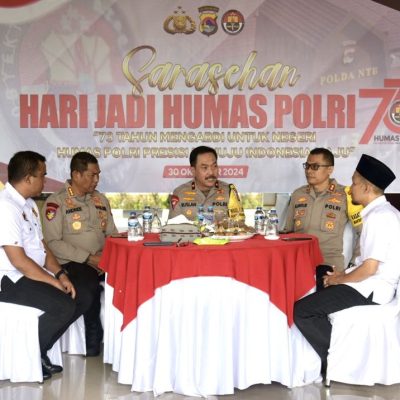 HUT Humas Polri ke-73, Plh Kadis Kominfotik Yasrul: Siap Berkolaborasi Mendukung Penyebaran Berita Baik Polda NTB