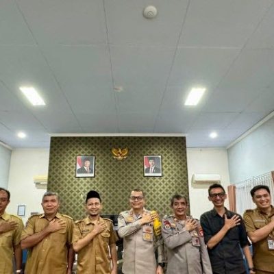 Plh Kadis Kominfotik NTB Terima Kunjungan Kabid Humas Polda NTB