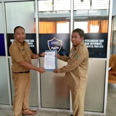 NTB Prov-CSIRT Siap Kolaborasi dan Perkuat LombokUtara-CSIRT