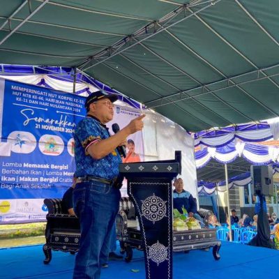 Sekda NTB Buka Lomba Mancing Ikan dan Lomba Masak Ikan Rangkain HUT Kopri, HUT NTB, Hari Ikan Nasional dan Hari Nusantara 2024