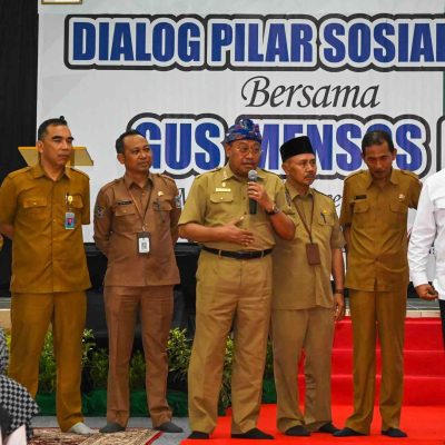 Sekda NTB Dampingi Menteri Sosial Dialog Dengan Pilar-Pilar Sosial