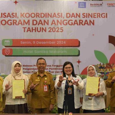 Sekda NTB diwakili Kadis Dikbud, Buka Sosialisasi, Koordinasi, dan sinergi program dan anggaran tahun 2025