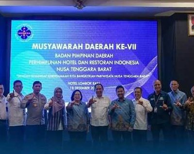 Buka Musda PHRI, Pemprov NTB Dorong Kontribusi Pelaku Pariwisata