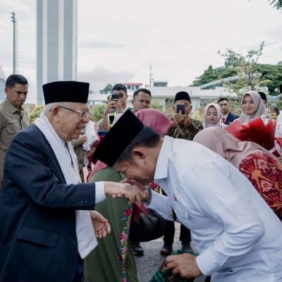 Pj Gubernur Hassanudin Dampingi Kunjungan KH. Ma’ruf Amin di NTB