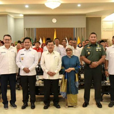 Pj Hasanuddin Hadiri Pelantikan Pengurus PMI Provinsi NTB Periode 2021-2026