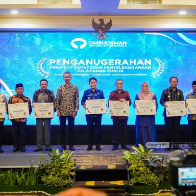 Kota Mataram Borong 8 Penghargaan Dari Ombudsman RI Perwakilan NTB