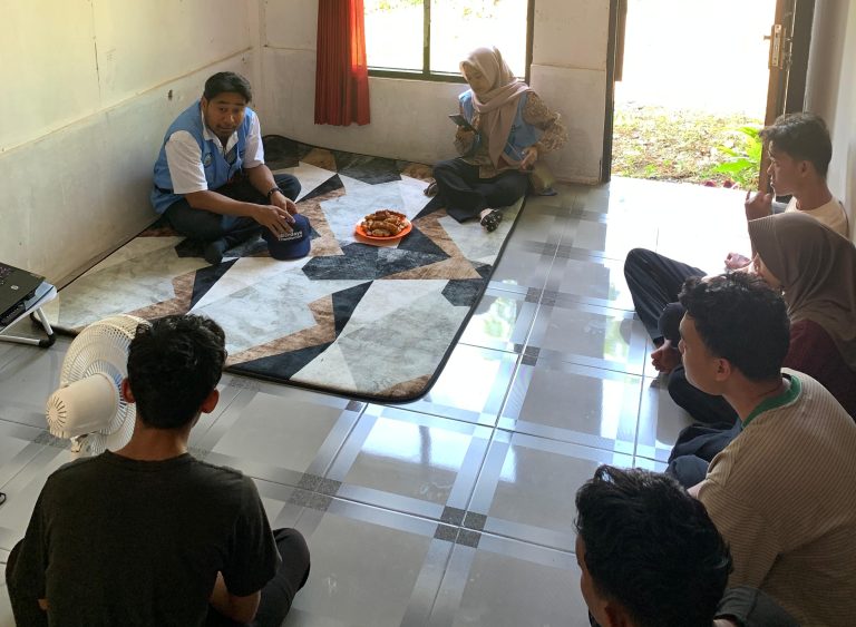 Foto di posko KKN UNRAM