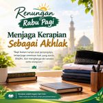 menjaga kerapian