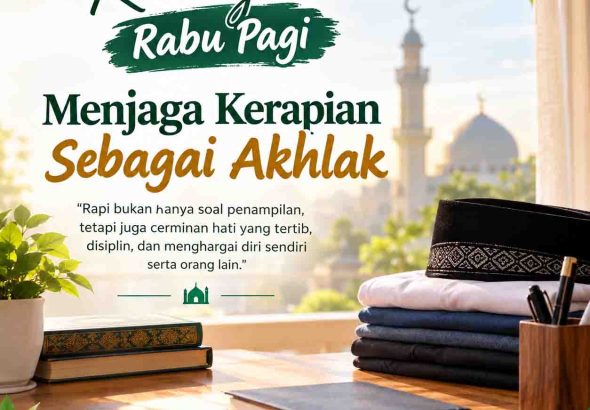 menjaga kerapian