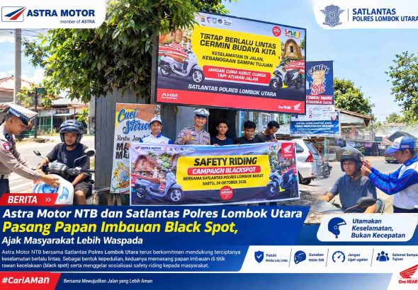 Kampanye Keselamatan Black Spot Lombok Utara copy