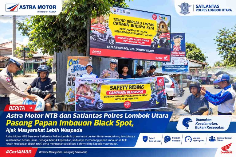 Kampanye Keselamatan Black Spot Lombok Utara copy