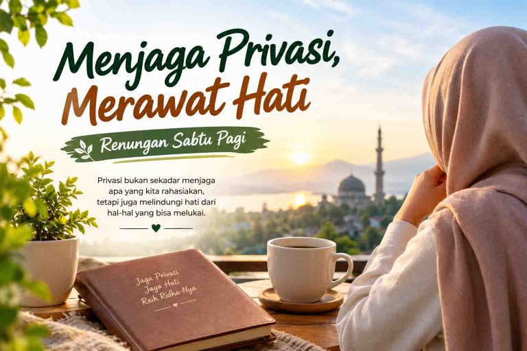 Menjaga Privasi, Merawat Hati
