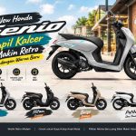 Poster Honda Genio Gaya Retro Modern