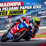 Ramadhipa Menjaga Papan Atas Moto3 Misano