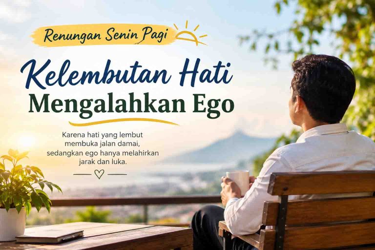 Renungan Senin Pagi Kelembutan Hati