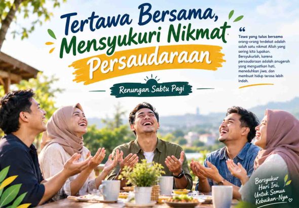 Tertawa Bersama, Mensyukuri Persaudaraan