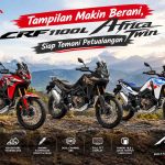 Tiga Africa Twin Menaklukkan Pegunungan